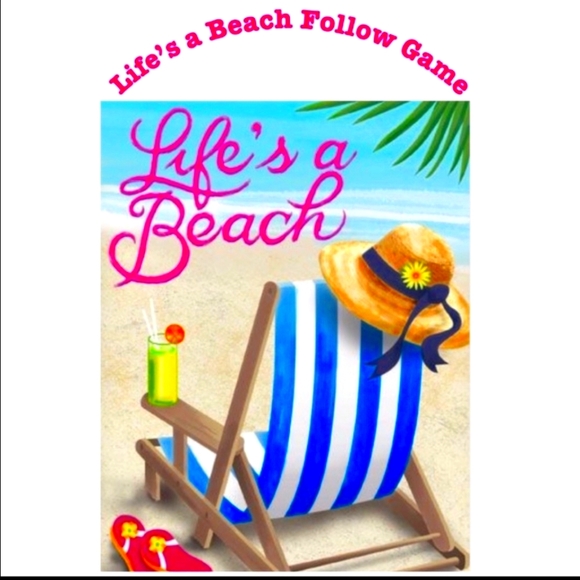 LIFE'S A BEACH GAME Other - I AM FEATURED TODAY ON LIFE'S A BEACH FOLLOW GAME COME TRAVEL W/ US ON VACATION!